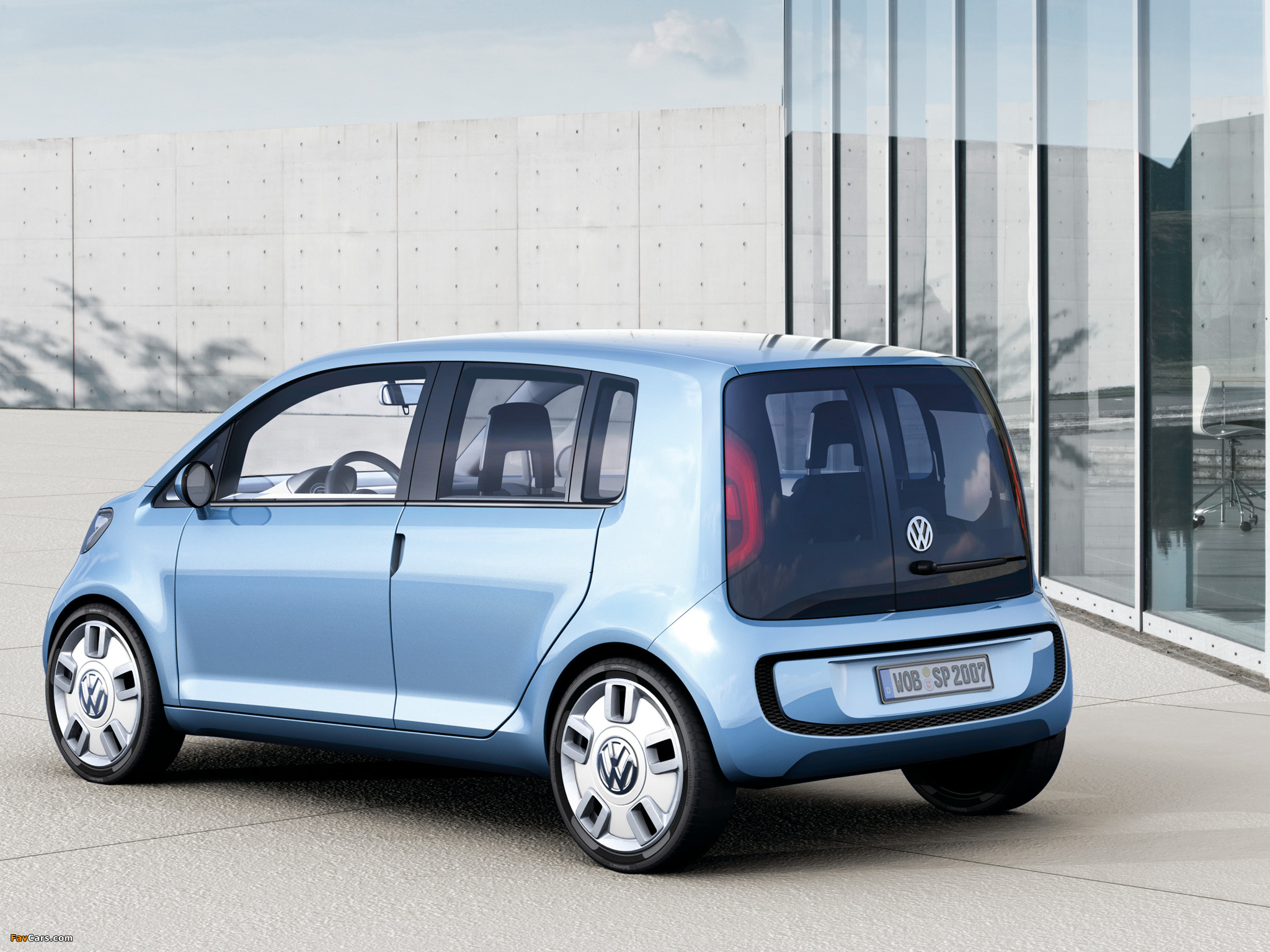 Photos of Volkswagen space up! Concept 2007 (2048 x 1536)