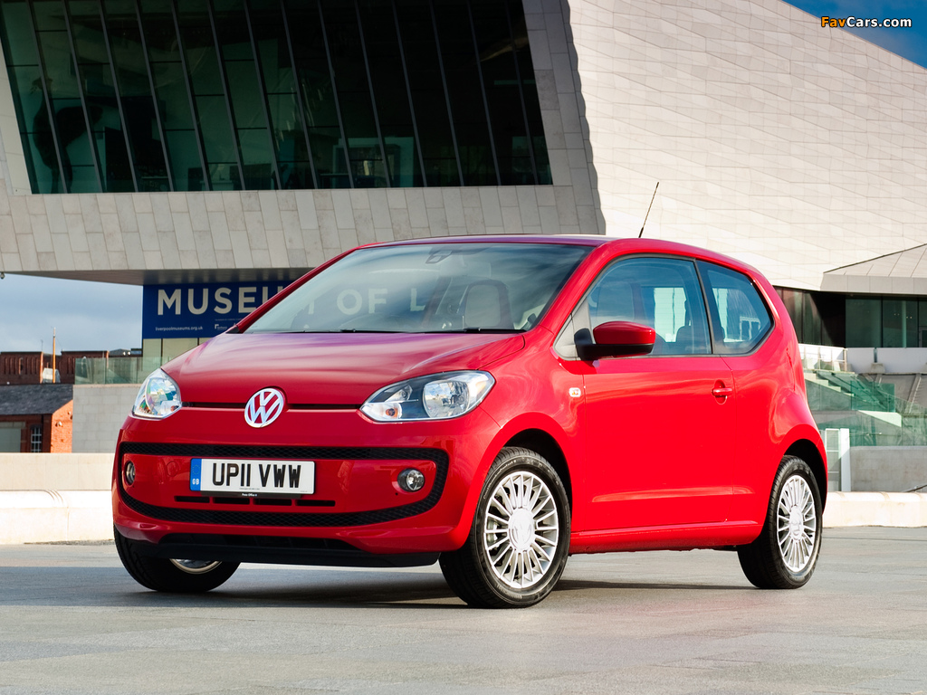 Photos of Volkswagen up! 3-door UK-spec 2011 (1024 x 768)