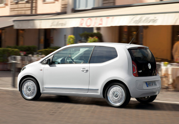 Photos of Volkswagen up! White 3-door 2011