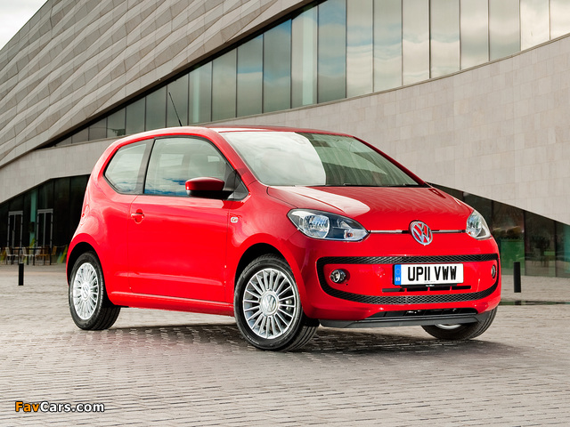 Photos of Volkswagen up! 3-door UK-spec 2011 (640 x 480)