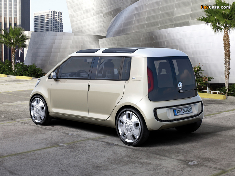 Pictures of Volkswagen space up! Blue Concept 2007 (800 x 600)