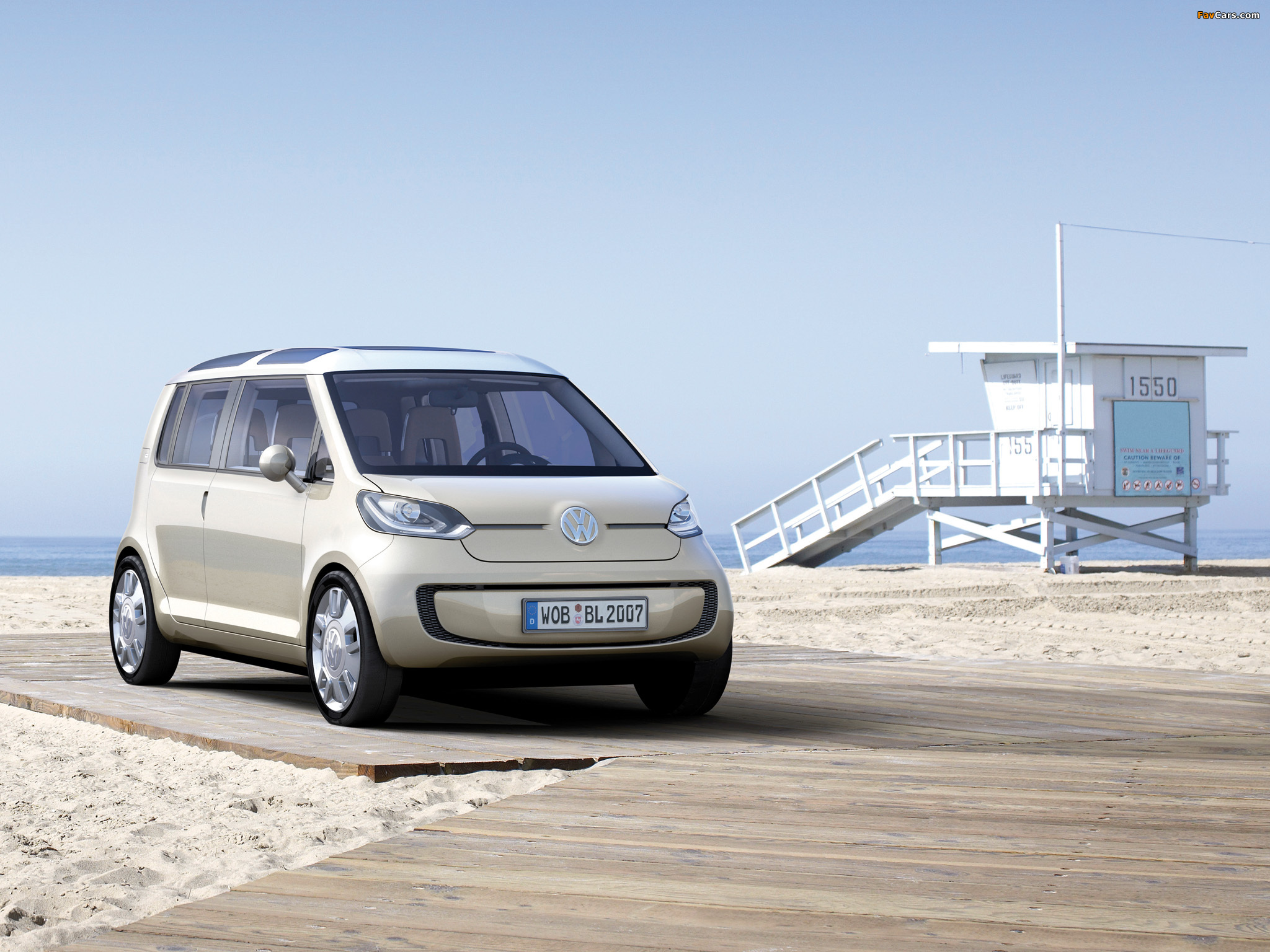 Pictures of Volkswagen space up! Blue Concept 2007 (2048 x 1536)