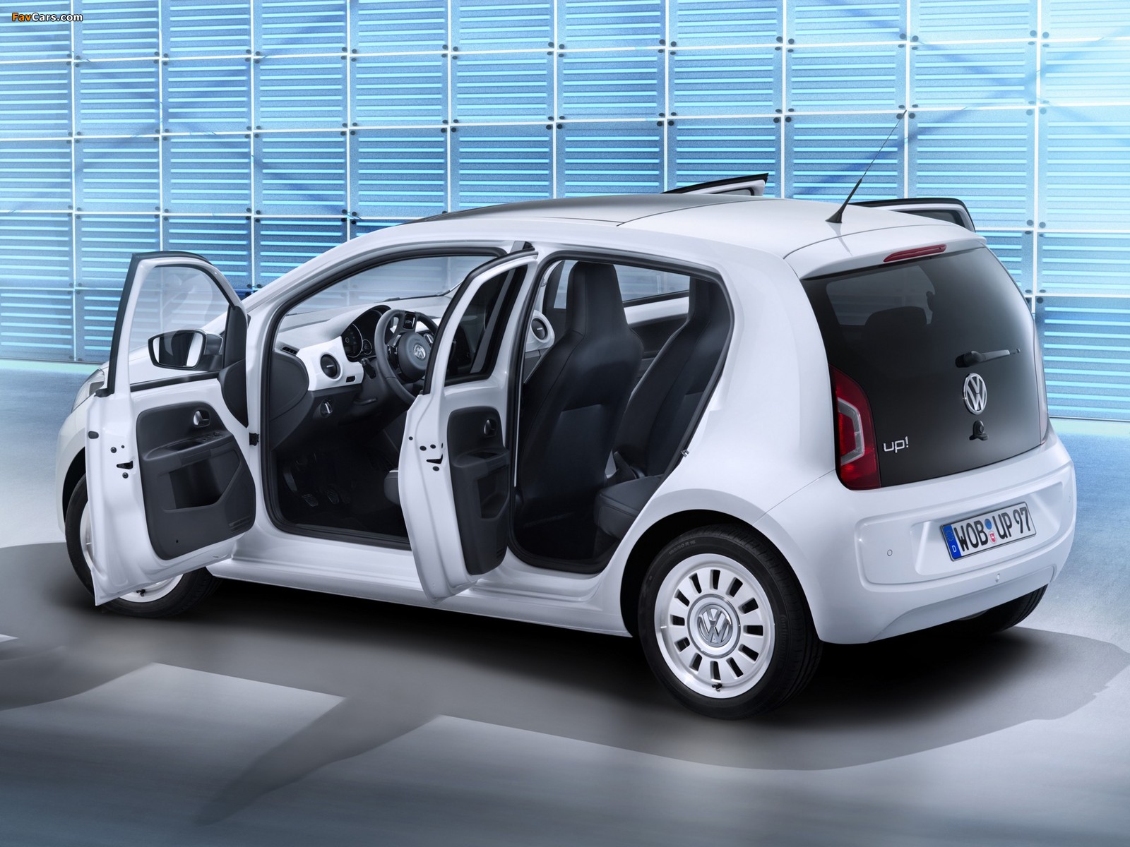 Pictures of Volkswagen up! White 5-door 2012 (1600 x 1200)