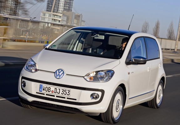 Pictures of Volkswagen up! White 5-door 2012