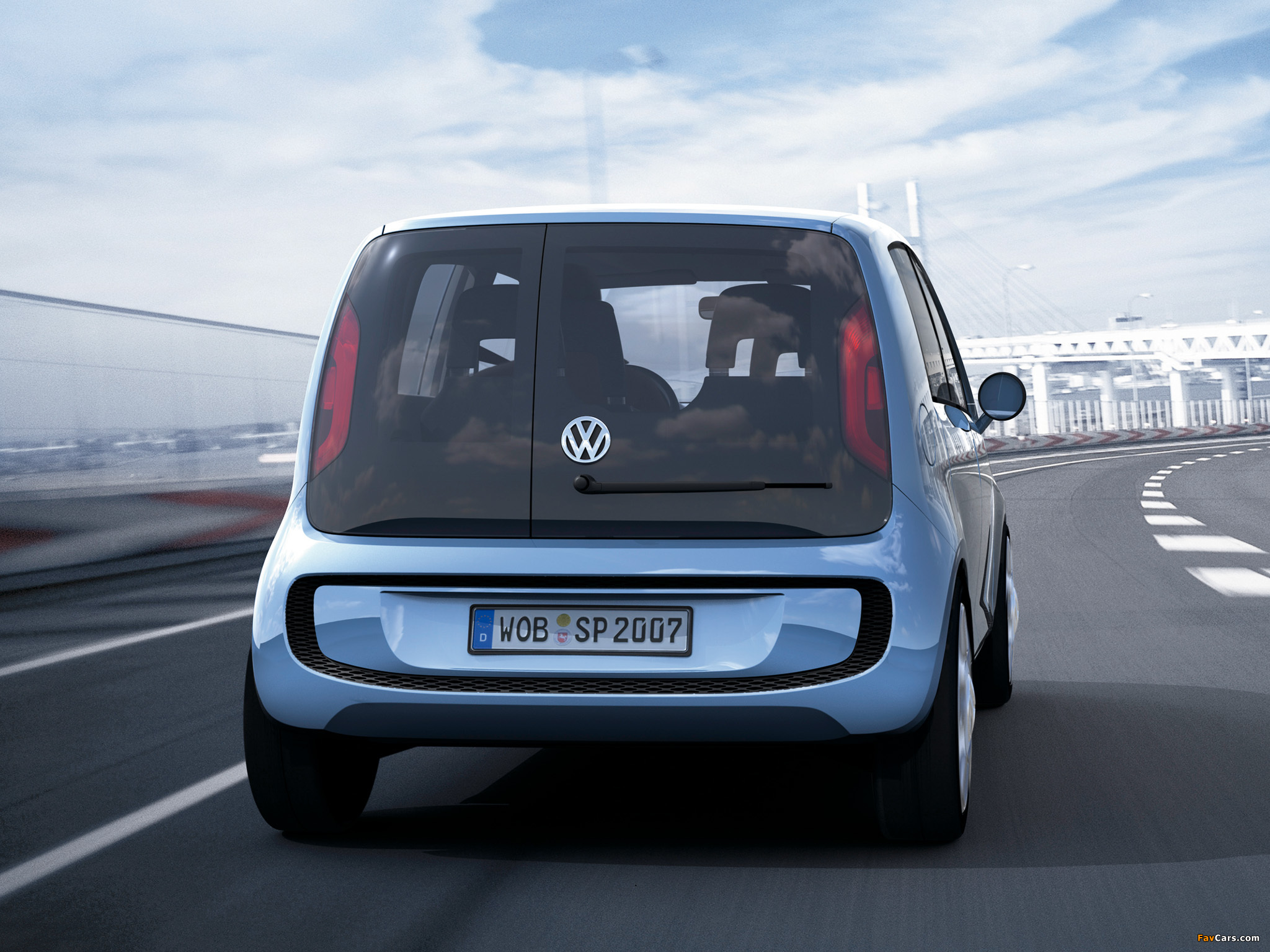 Volkswagen space up! Concept 2007 photos (2048 x 1536)