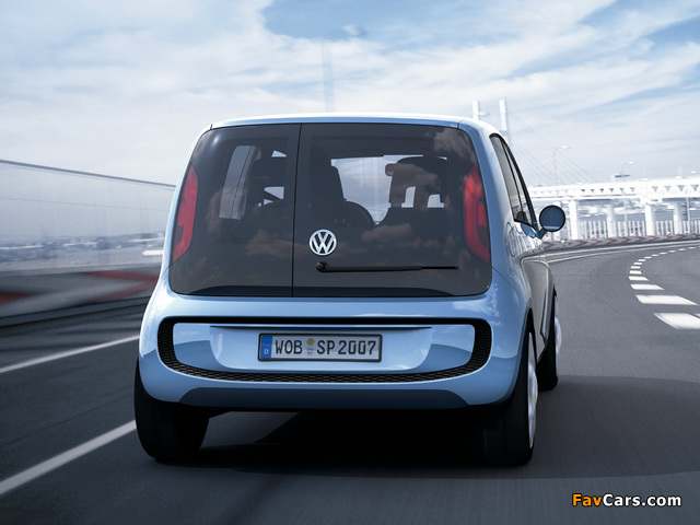 Volkswagen space up! Concept 2007 photos (640 x 480)