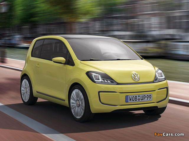 Volkswagen e-up! Concept 2009 photos (640 x 480)