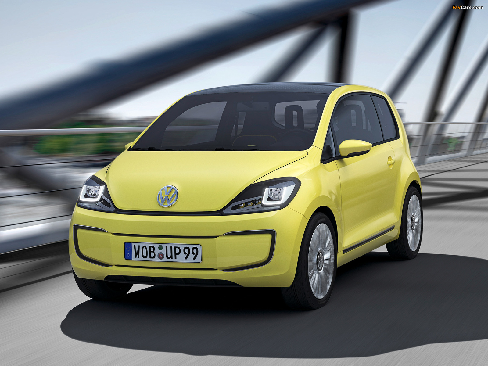 Volkswagen e-up! Concept 2009 wallpapers (1600 x 1200)
