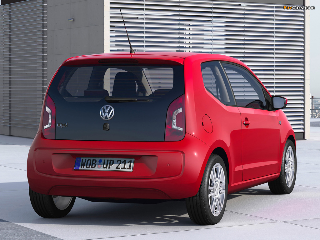 Volkswagen up! 3-door 2011 images (1024 x 768)
