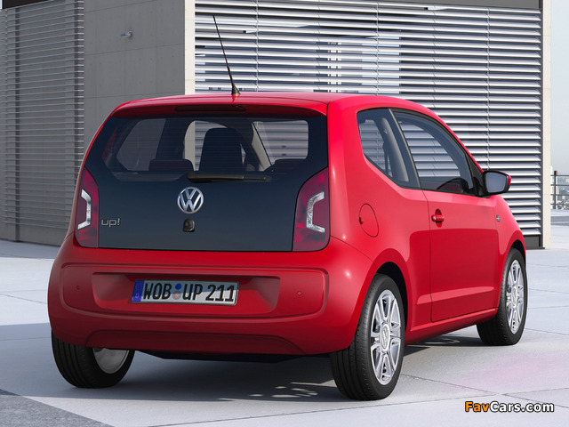 Volkswagen up! 3-door 2011 images (640 x 480)