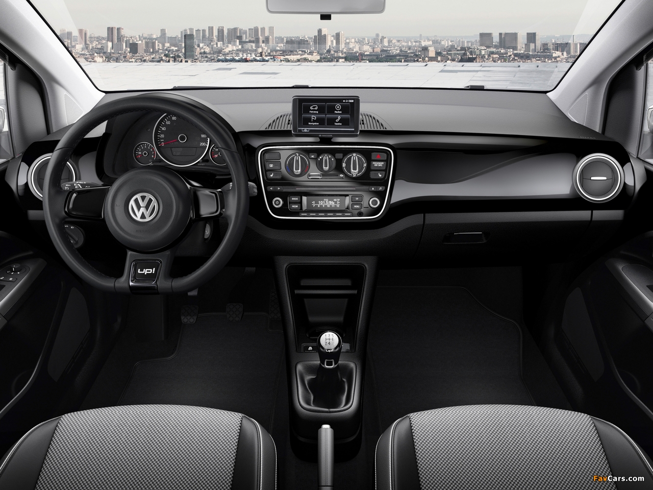 Volkswagen up! Black 3-door 2011 photos (1280 x 960)