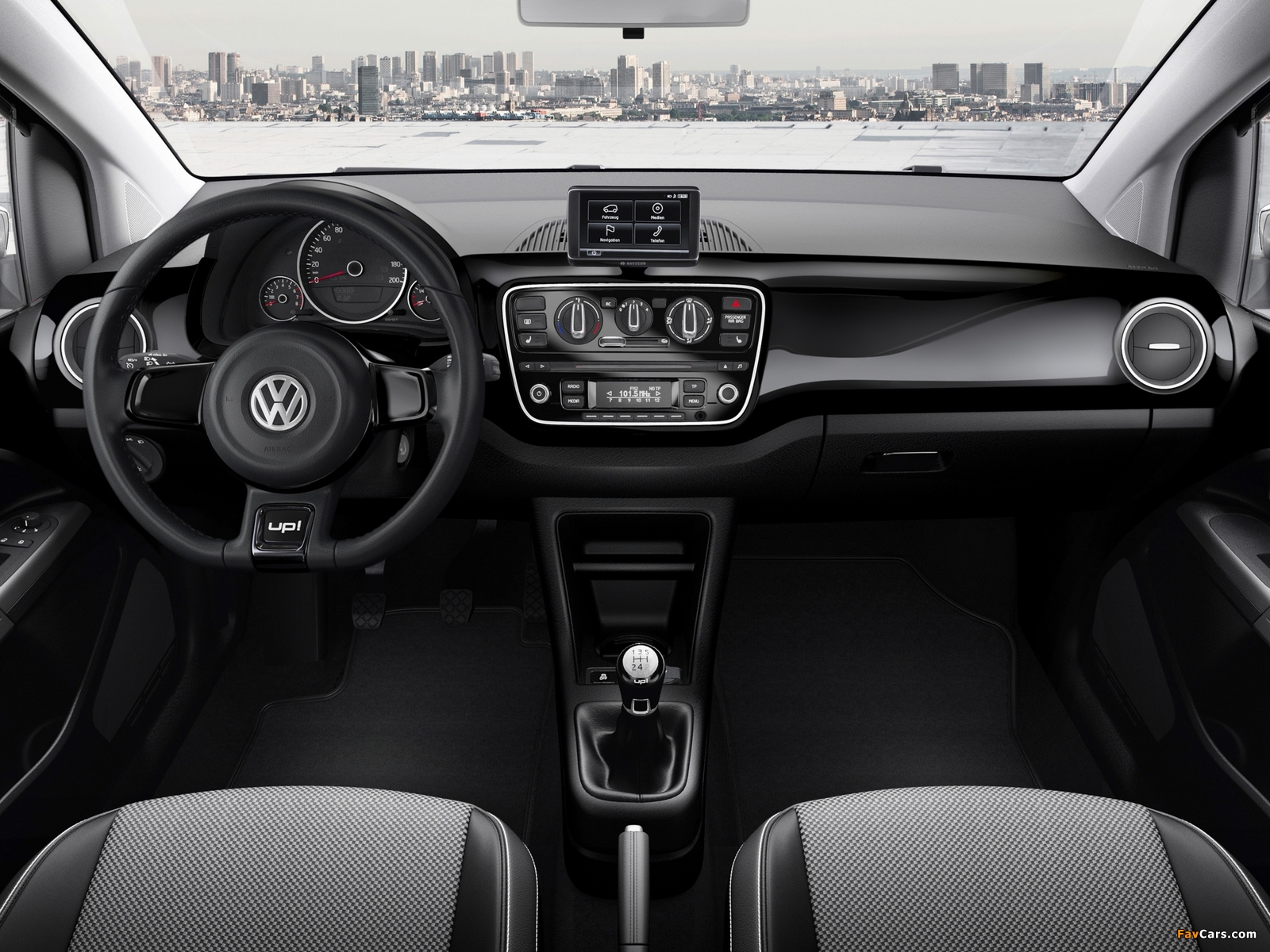 Volkswagen up! Black 3-door 2011 photos (1600 x 1200)