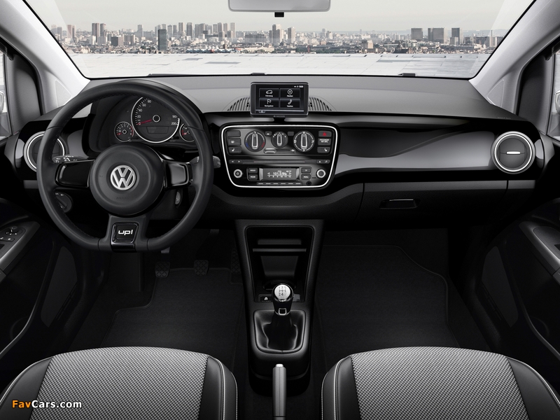 Volkswagen up! Black 3-door 2011 photos (800 x 600)