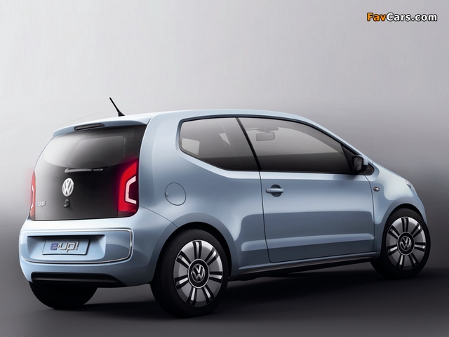 Volkswagen e-up! Concept 2011 photos (640 x 480)