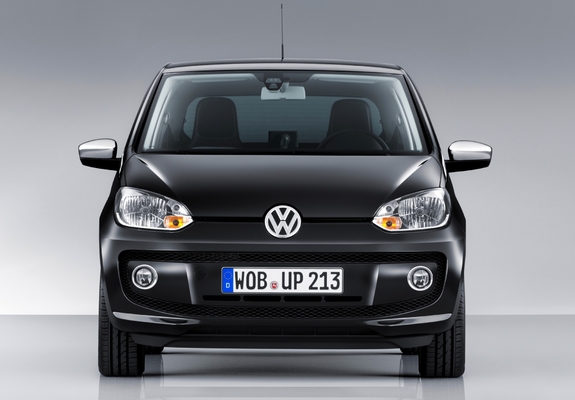 Volkswagen up! Black 3-door 2011 pictures