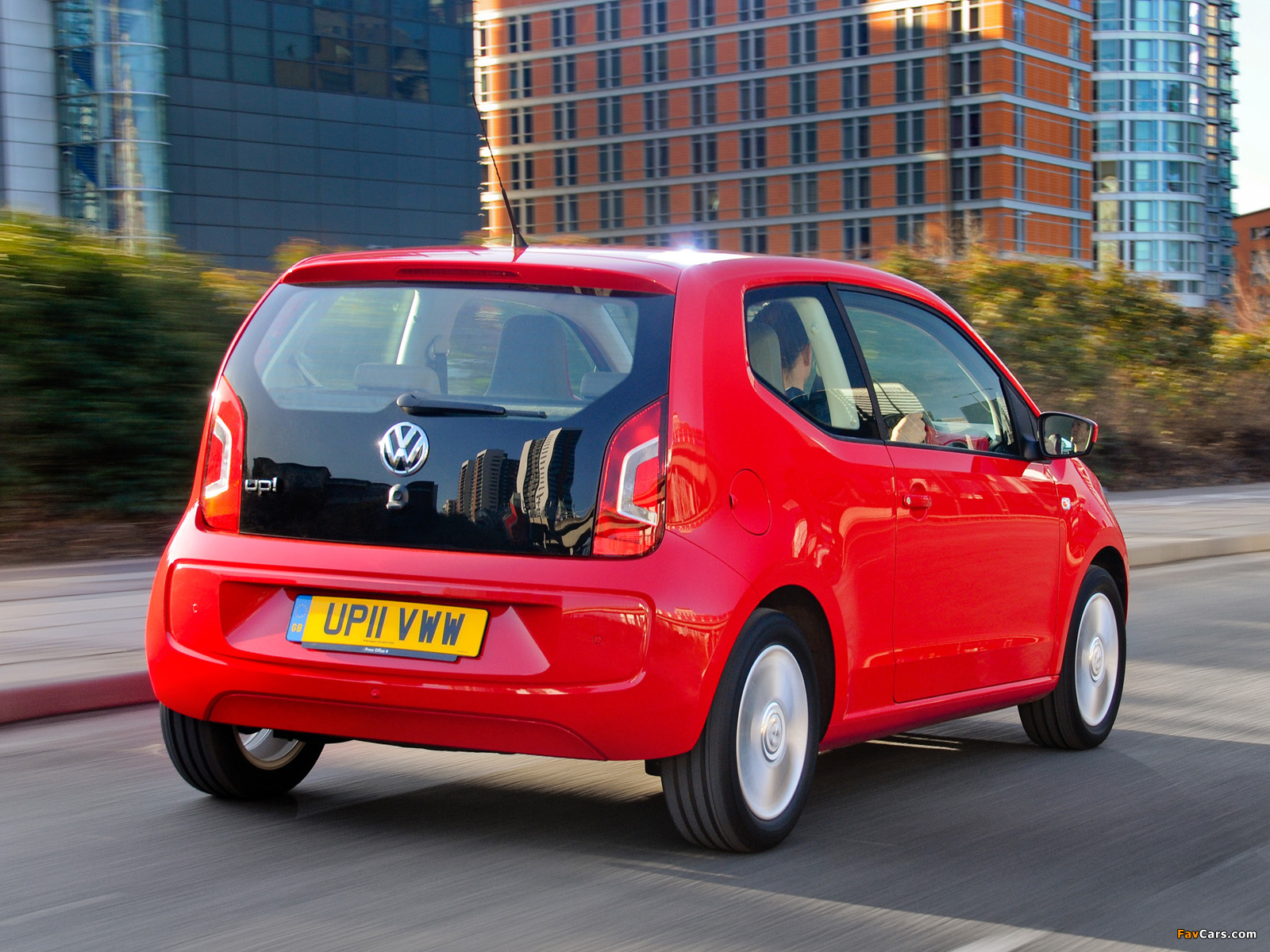 Volkswagen up! 3-door UK-spec 2011 wallpapers (1600 x 1200)