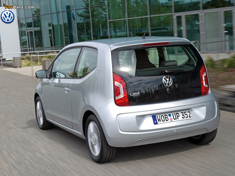 Volkswagen up! 3-door 2011 wallpapers (800 x 600)