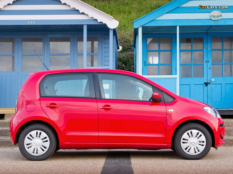 Volkswagen up! 5-door UK-spec 2012 images (800 x 600)