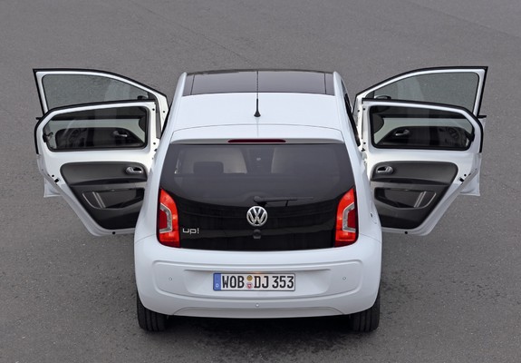 Volkswagen up! White 5-door 2012 photos