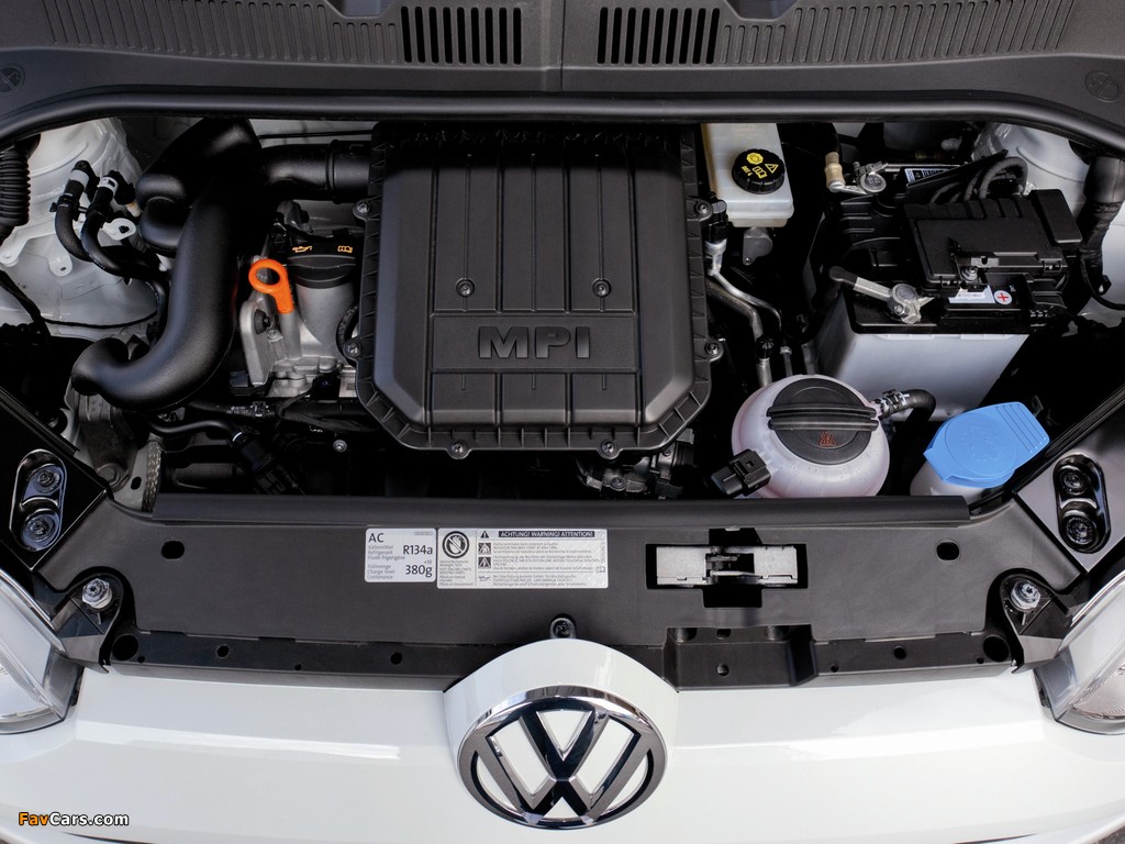 Volkswagen up! White 5-door 2012 photos (1024 x 768)