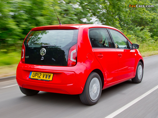 Volkswagen up! 5-door UK-spec 2012 pictures (640 x 480)