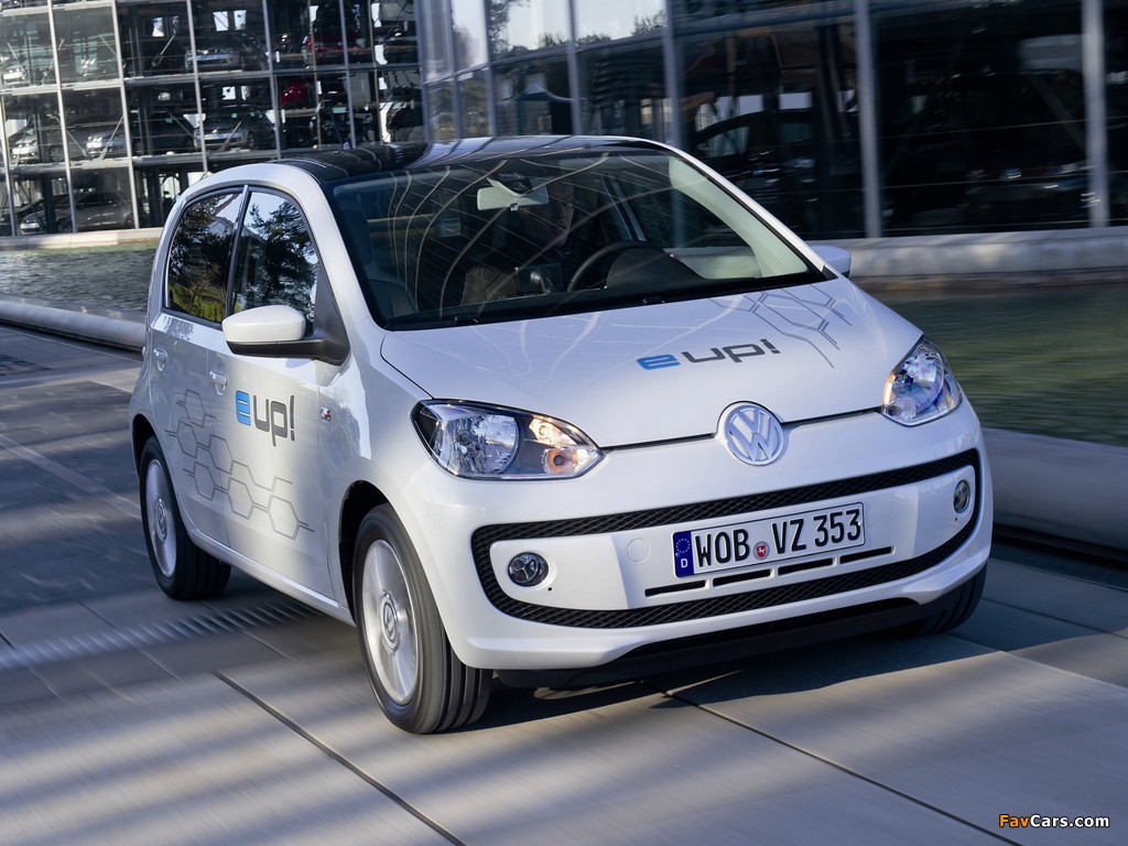 Volkswagen e-up! Prototype 2012 pictures (1024 x 768)