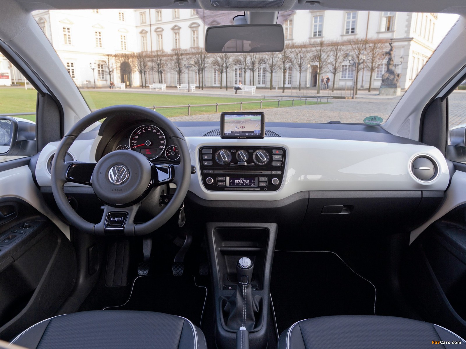 Volkswagen up! White 5-door 2012 pictures (1600 x 1200)