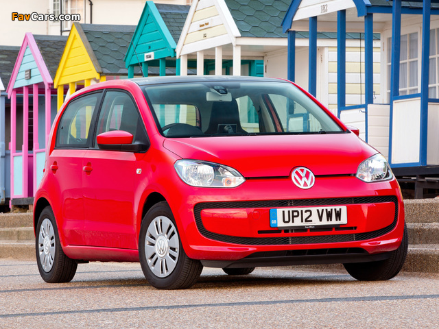 Volkswagen up! 5-door UK-spec 2012 pictures (640 x 480)