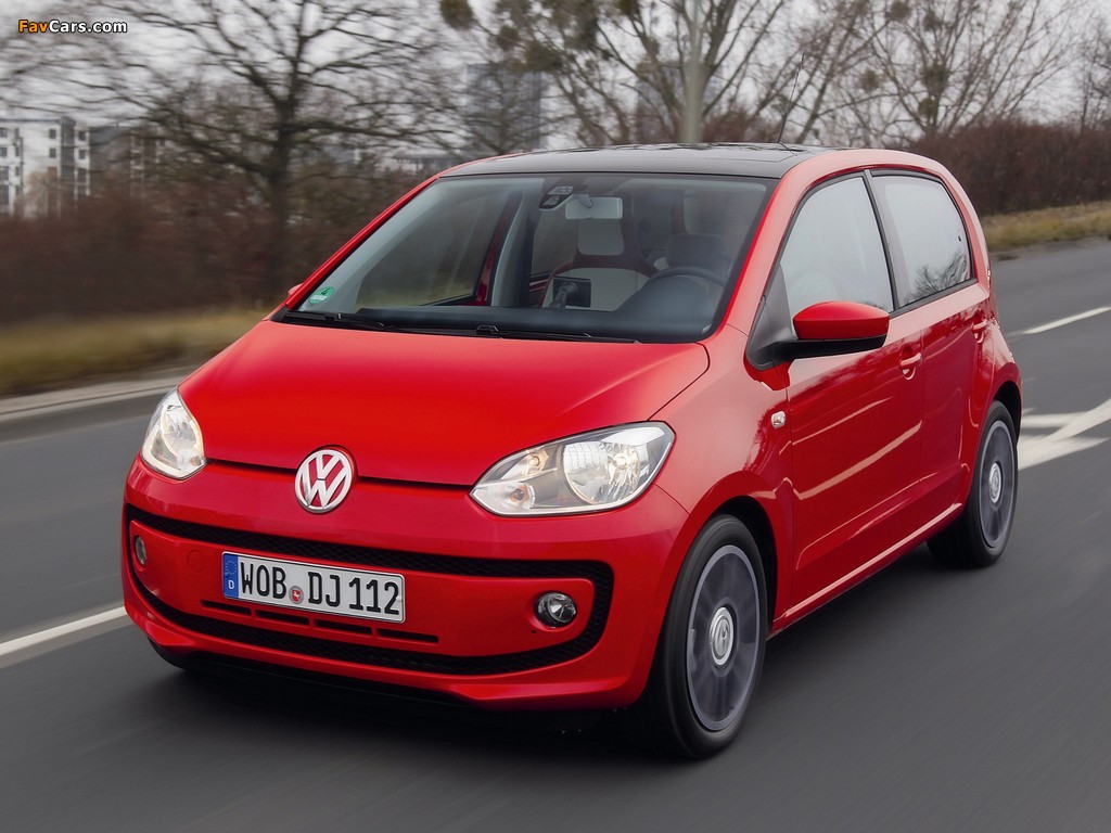 Volkswagen up! 5-door 2012 wallpapers (1024 x 768)