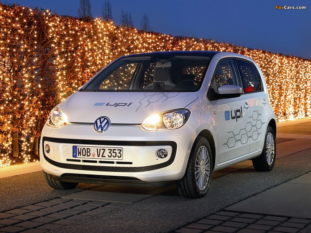 Volkswagen e-up! Prototype 2012 wallpapers (1024 x 768)