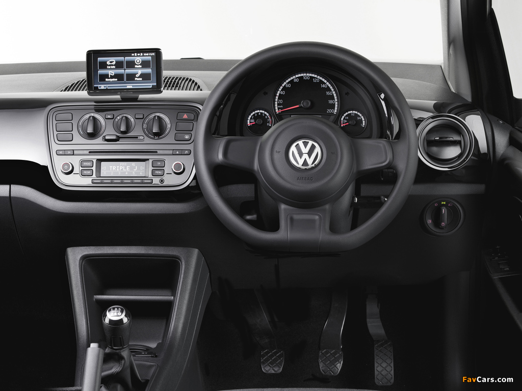 Volkswagen up! 5-door AU-spec 2012 wallpapers (1024 x 768)