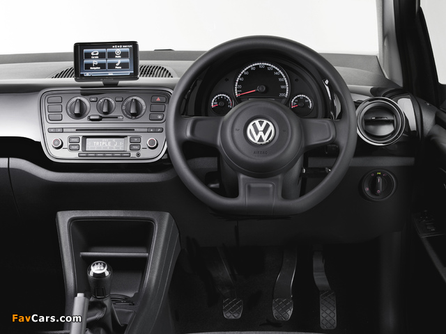 Volkswagen up! 5-door AU-spec 2012 wallpapers (640 x 480)