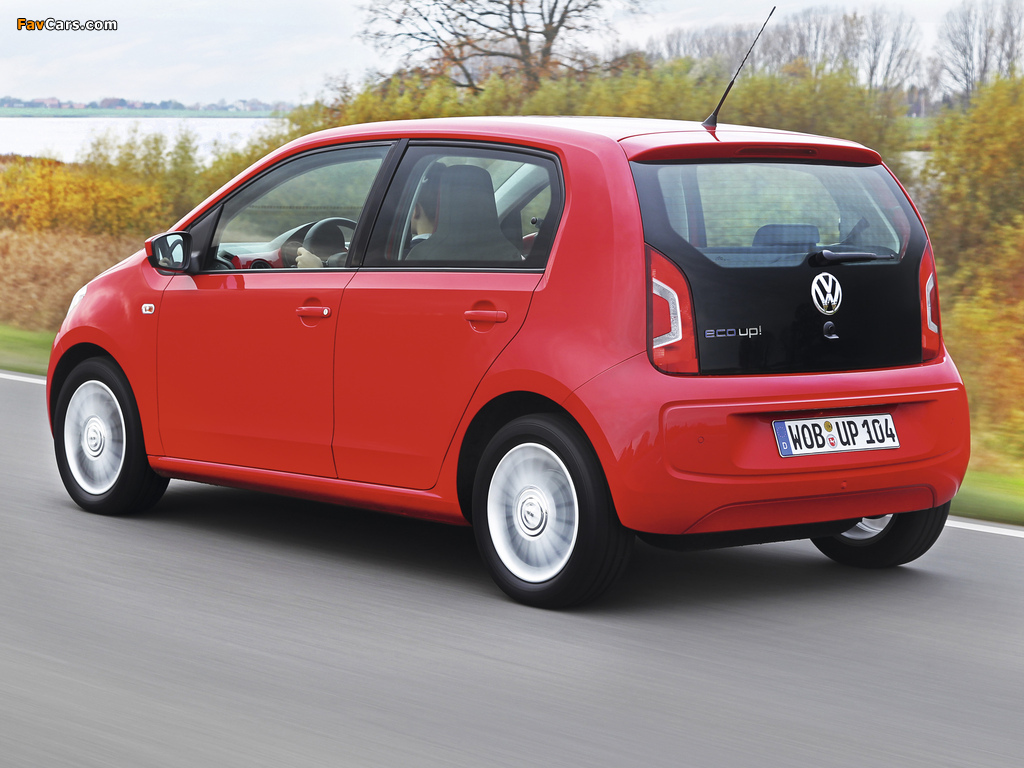 Volkswagen eco up! 5-door 2013 images (1024 x 768)