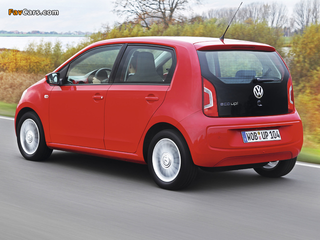Volkswagen eco up! 5-door 2013 images (640 x 480)