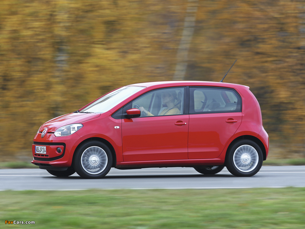 Volkswagen eco up! 5-door 2013 images (1024 x 768)