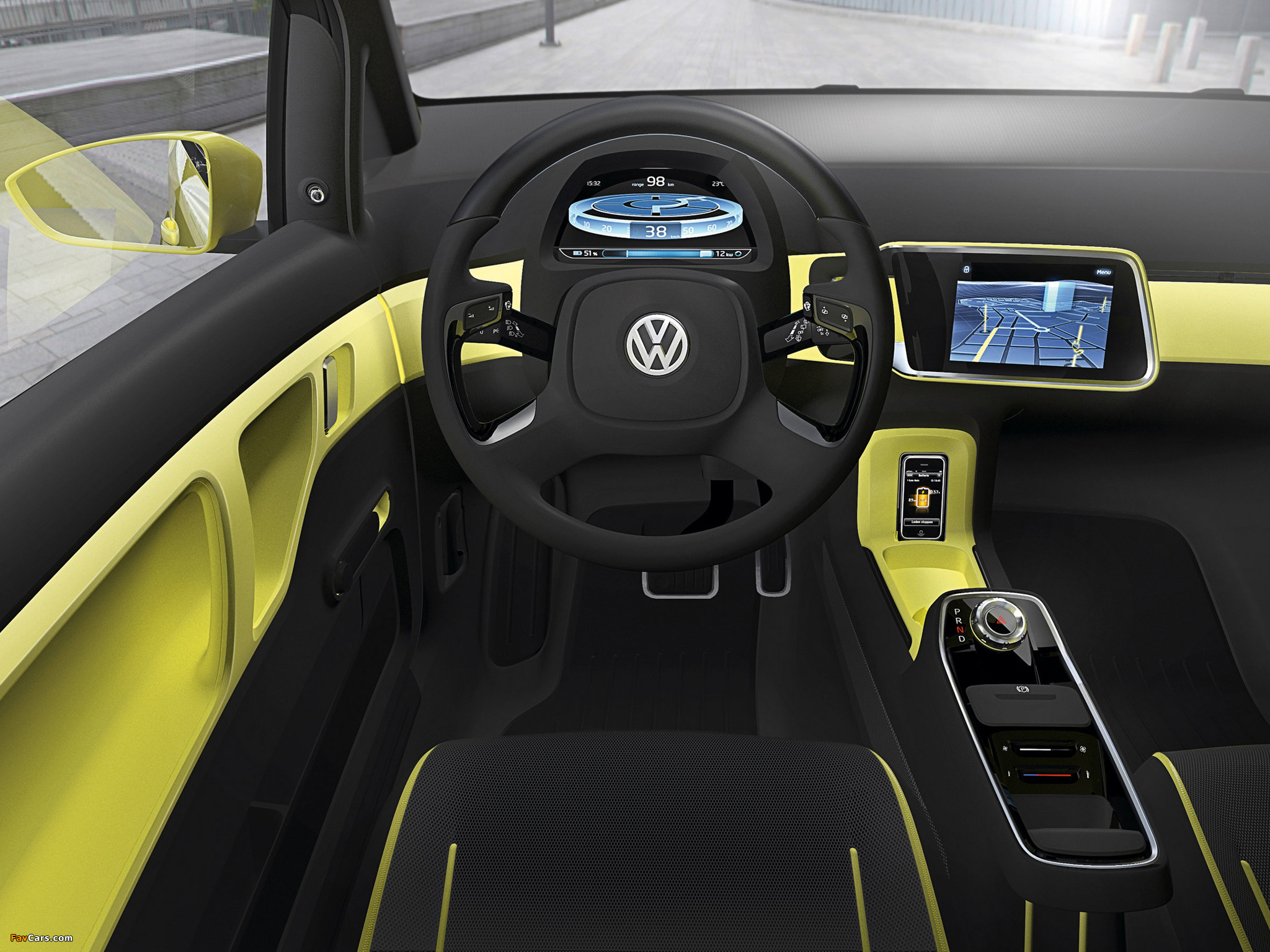 Volkswagen e-up! Concept 2009 wallpapers (2048 x 1536)