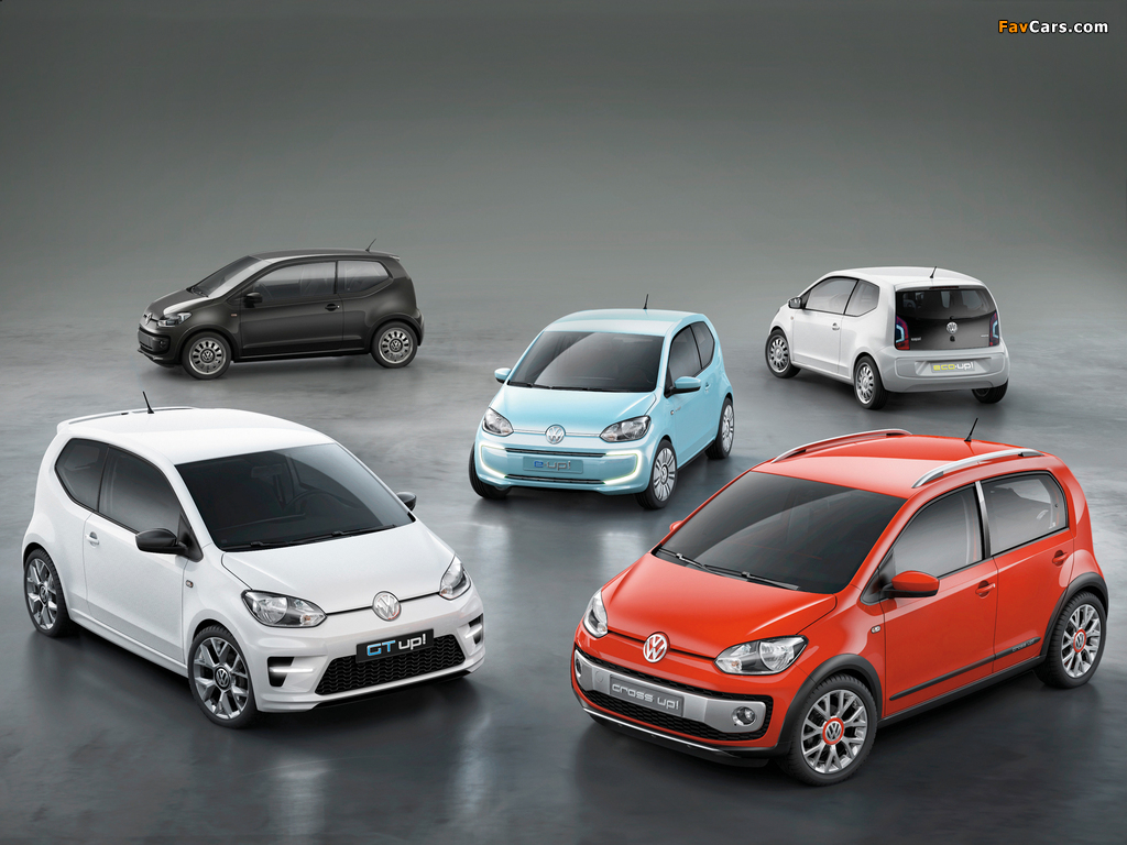 Volkswagen up! wallpapers (1024 x 768)