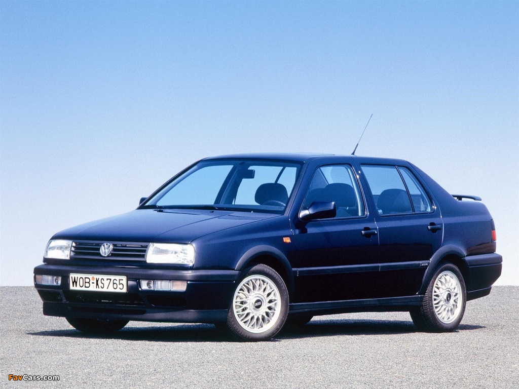 Volkswagen Vento VR6 1992–98 wallpapers (1024 x 768)