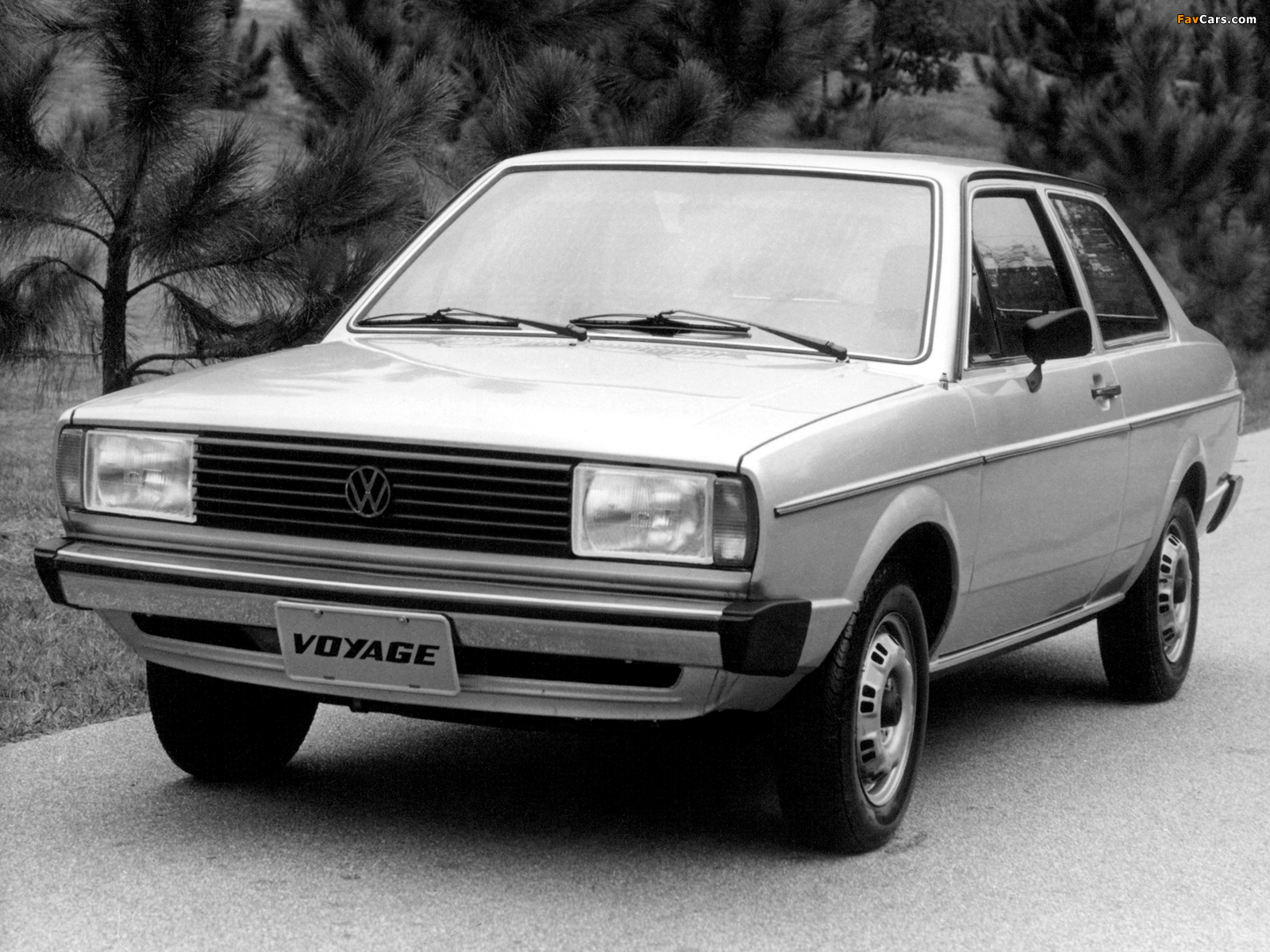 Volkswagen Voyage 1981–87 wallpapers (1600 x 1200)