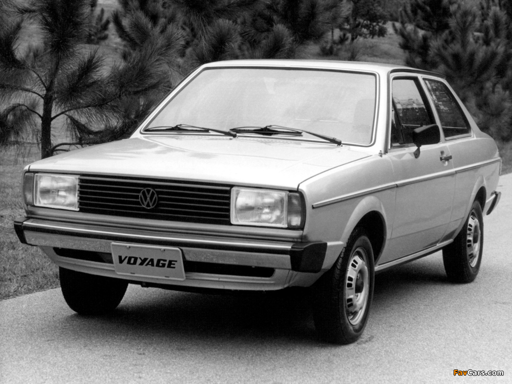 Volkswagen Voyage 1981–87 wallpapers (1024 x 768)