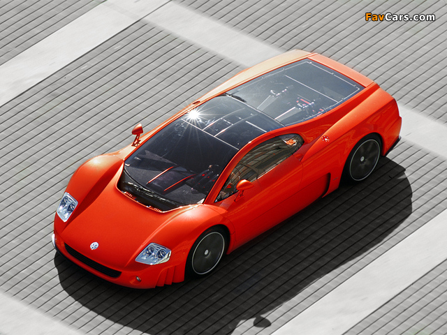 Images of Volkswagen W12 Coupe Concept 2001 (640 x 480)