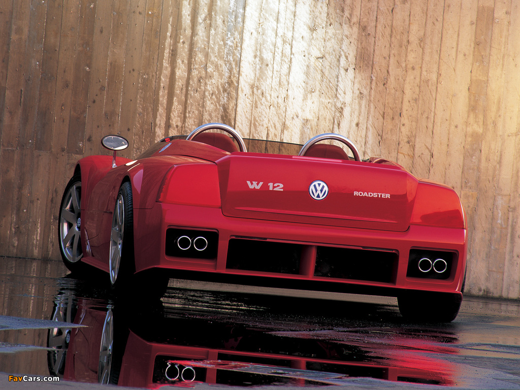 Pictures of Volkswagen W12 Roadster Concept 1998 (1024 x 768)