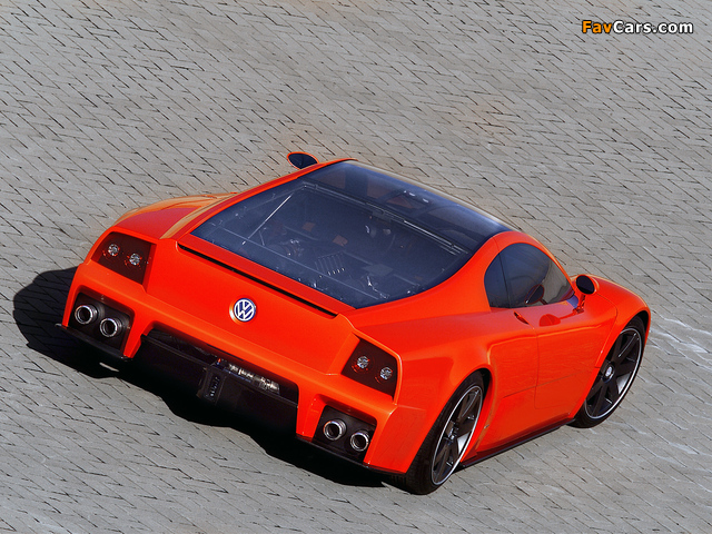 Volkswagen W12 Coupe Concept 2001 pictures (640 x 480)
