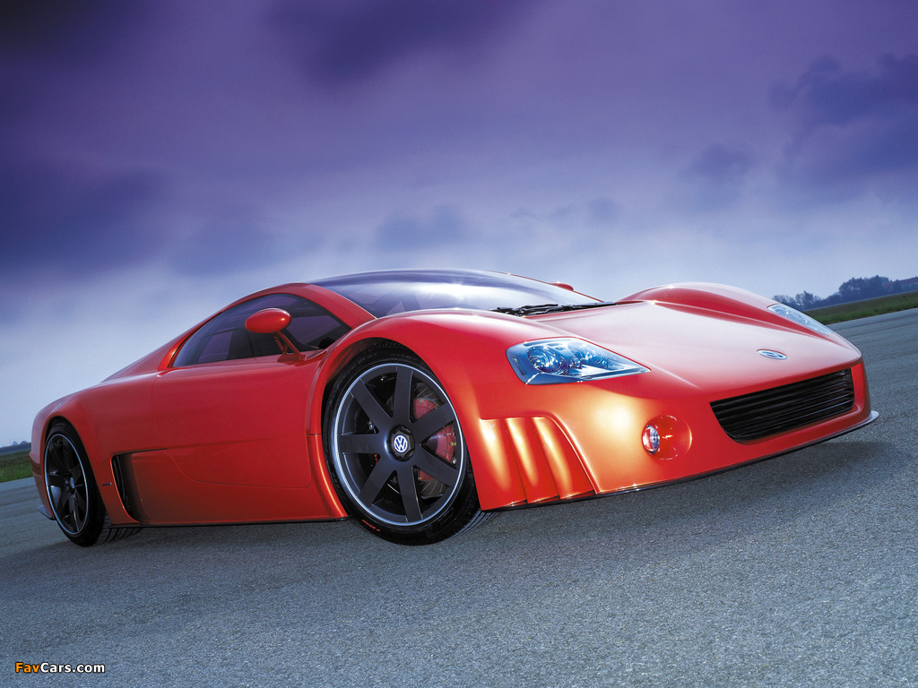 Volkswagen W12 Coupe Concept 2001 wallpapers (1024 x 768)