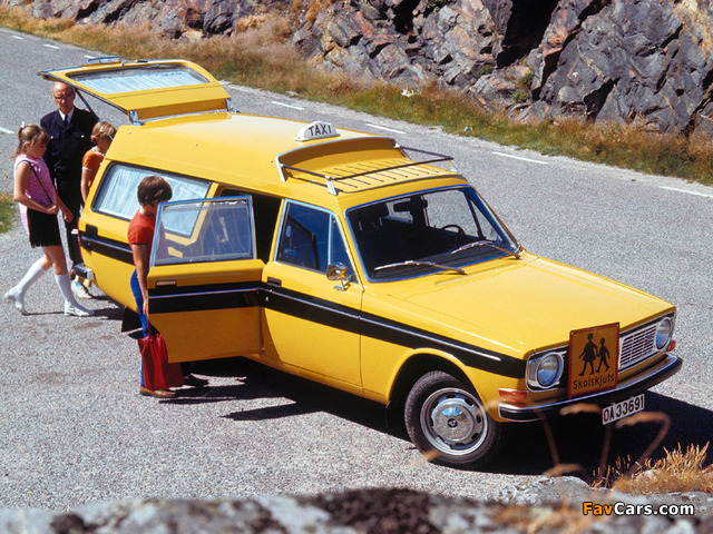Volvo 145 Express School Taxi 1970–72 wallpapers (640 x 480)