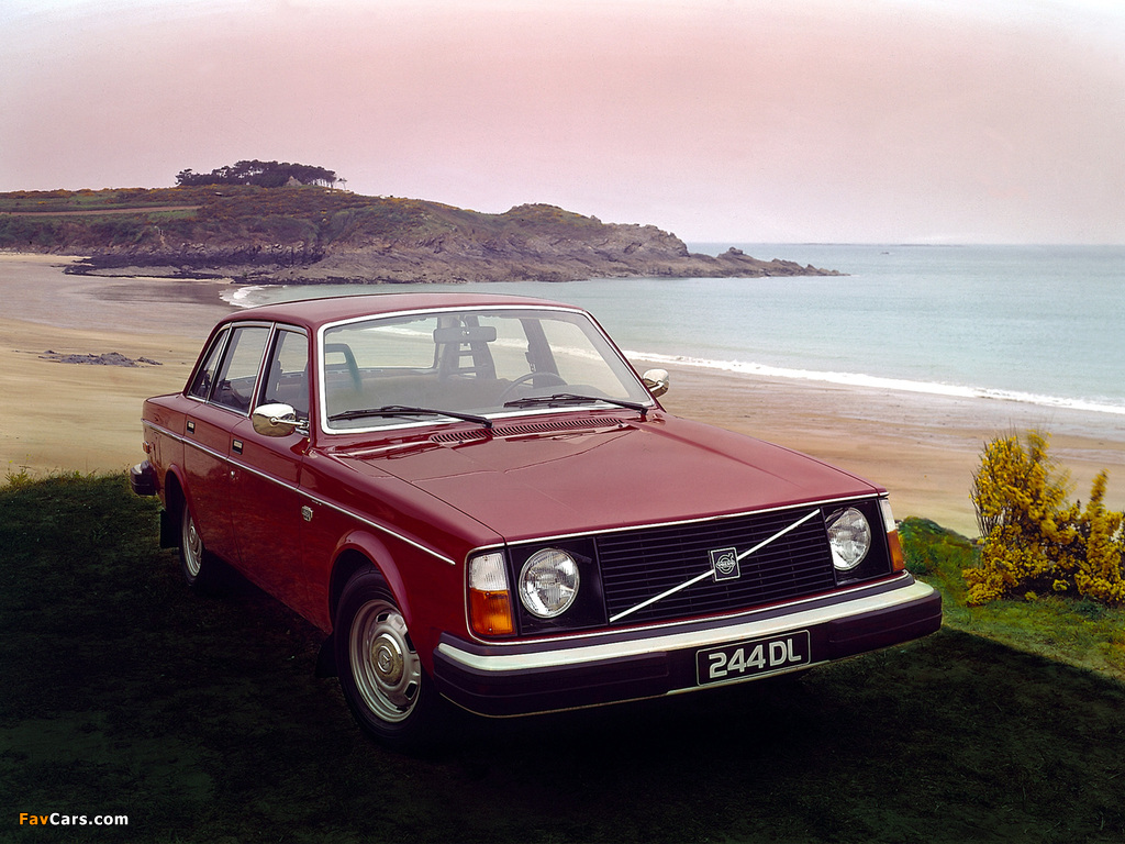 Volvo 244 DL 1975–78 images (1024 x 768)