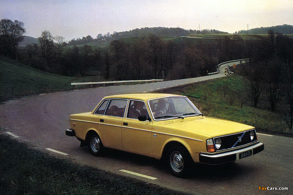 Volvo 244 DL JP-spec 1975–78 wallpapers (1000 x 664)