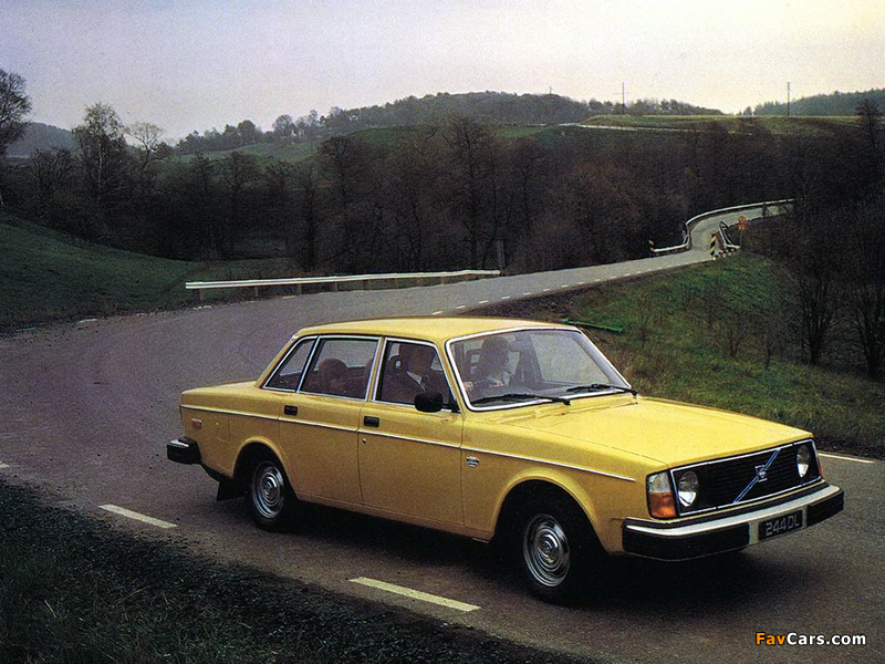Volvo 244 DL JP-spec 1975–78 wallpapers (800 x 600)