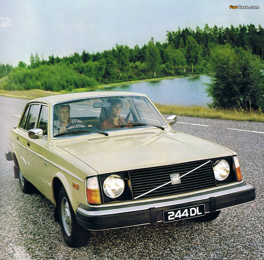 Volvo 244 DL JP-spec 1975–78 wallpapers (900 x 888)
