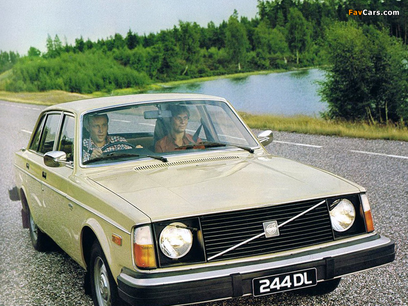 Volvo 244 DL JP-spec 1975–78 wallpapers (800 x 600)